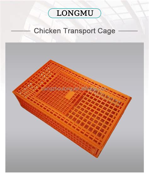 Yyb Lmc Live Poultry Transport Crate Duck Boxes Foldable Plastic