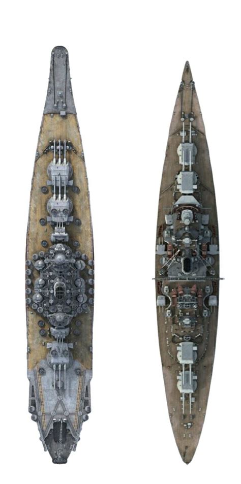 Yamato Battleship Size Comparison