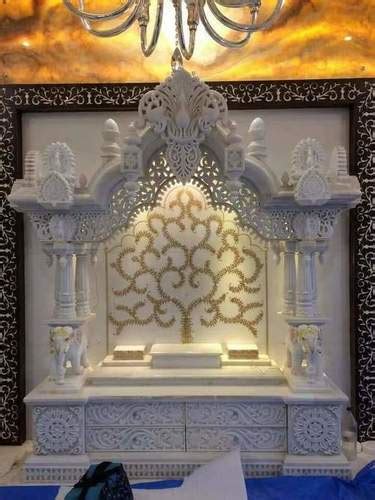 Carving Indoor White Marble Temple At Best Price In Nagaur M M