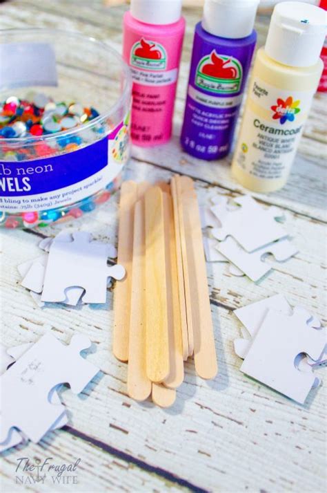 DIY Valentines From Popsicle Sticks - I Love You to Pieces Valentine ...