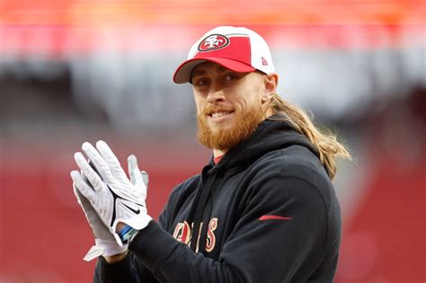 San Francisco 49ers star George Kittle unrecognizable without iconic ...