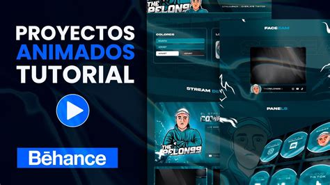 COMO ANIMAR TUS PROYECTOS DE BEHANCE Proyectos Behance Animados YouTube