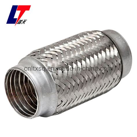 Exhaust Corrugated Flexible Pipe With Interlock Pipe Flexible Metal