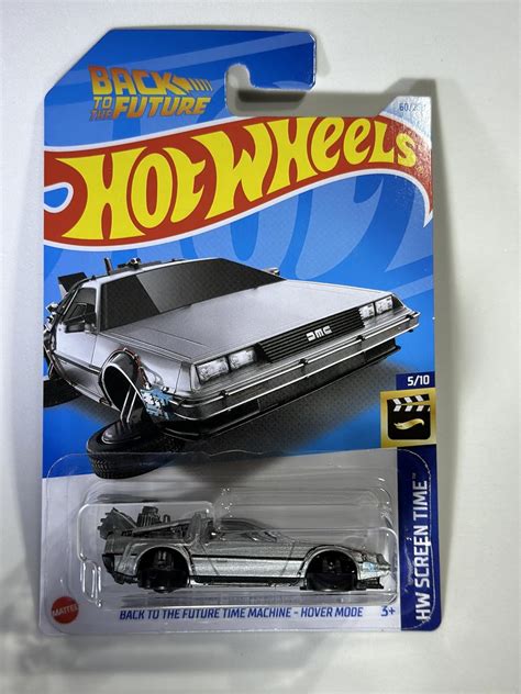 Amazon Hot Wheels Back To The Future Time Machine Hover Mode Hw Screen Time