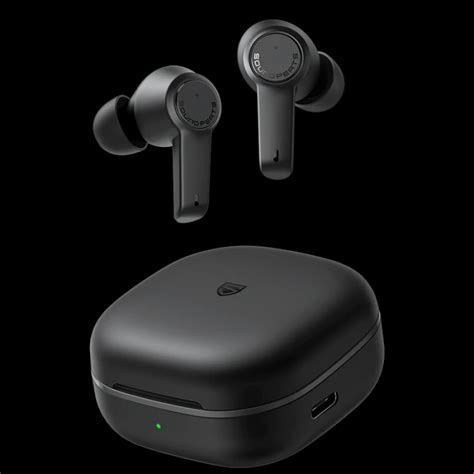 Soundpeats T3 Active Noise Cancelling Wireless Earbuds Black