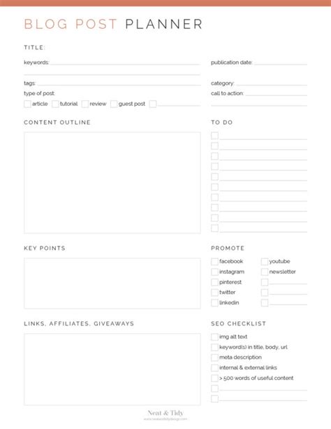 Business Branding Questionnaire Neat And Tidy Design