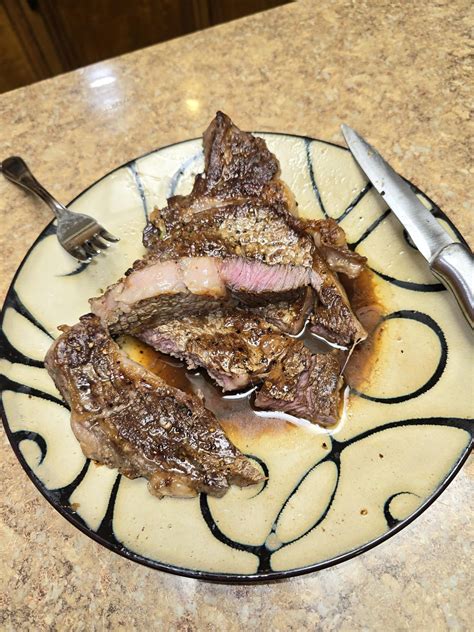 Week 23 Smoky Cast Iron Pan Seared Rib Eye R52weeksofcooking