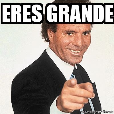 Meme Julio Iglesias Eres Grande 30793129