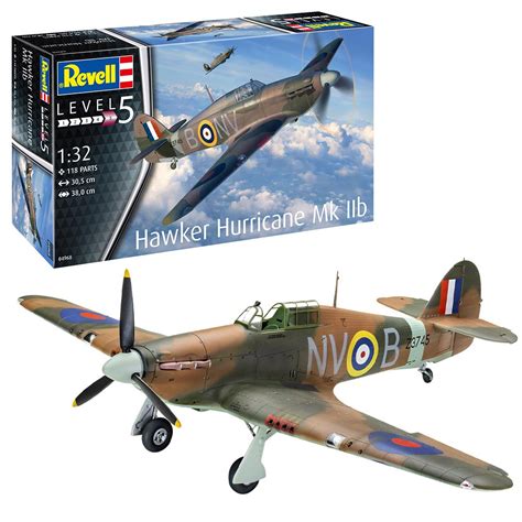 Revell 132 Hawker Hurricane Mkiib 04968