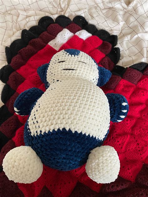 Snorlax Plushie - Etsy