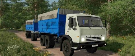 LS22 Kamaz 4528 GRAIN TRUCK v 1 0 0 5 LKWs Mod für Landwirtschafts