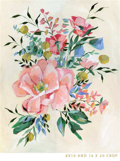 "Day 26" Floral Art Print — Annie Quigley Art