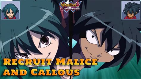 How To Recruit Malice Callous Inazuma Eleven Youtube