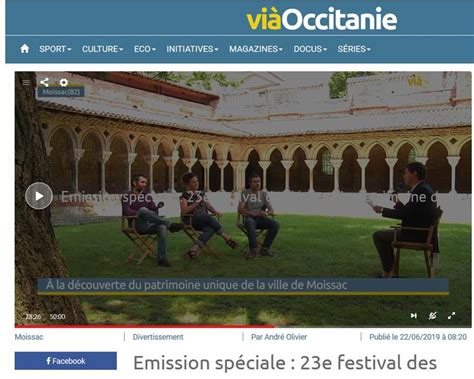 Vi Occitanie Mission Sp Ciale Sur Le Festival Des Voix Et Le