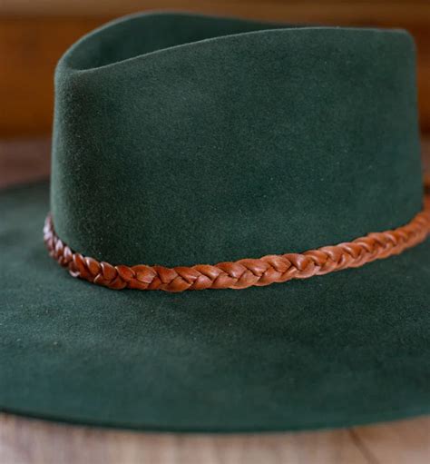 Braided Leather Hat Band – THE HAT CHICK