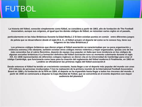 Historia Del Futbol PPT