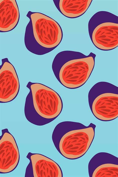 Fruit Wall Art. Colorful background wall paper 26513920 Vector Art at ...