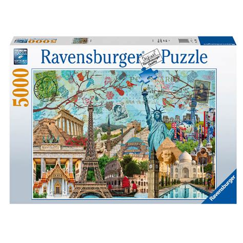 Puzzle RAVENSBURGER Puzzle De 5000 Piezas Collage De Los Monumentos