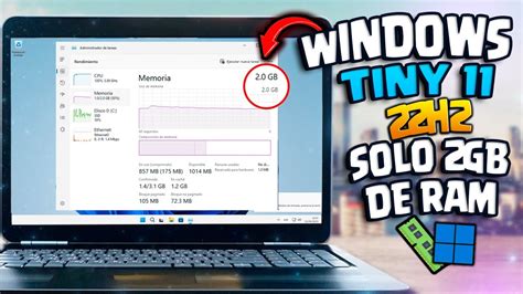 WINDOWS 11 PARA PC DE BAJOS RECURSOS FUNCIONA CON POCA MEMORIA RAM 2GB