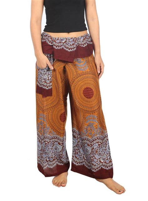 Thai Fisherman Pants Roomy And Baggy Comfy Pants Unisex Pants