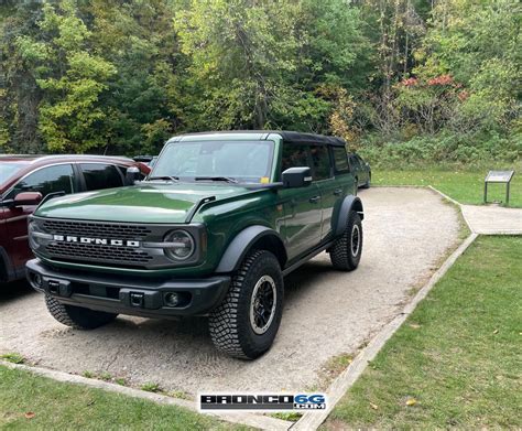 Ford Bronco Eruption Green In The Wild Ford Bronco Bronco Dream Cars