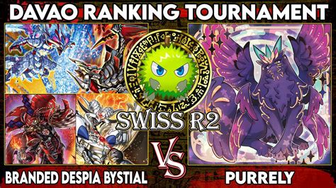 Branded Despia Bystial VS Purrely Davao YUGIOH Ranking Tournament