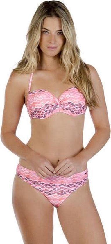 Protest Protest Bandeau Bikini Bcup Dames SUPERB Beet RedL 40 Bol