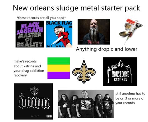 Sludge Metal Starter Pack Rstarterpacks