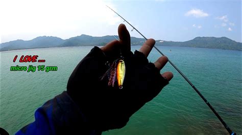 MICRO JIG 15 GRAM BIKIN REEL MENJERIT DI SPOT BARU CASTING DI