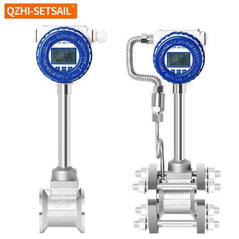 Dn Digital Vortex Stainless Steel Vortex Flowmeter With Pressure And