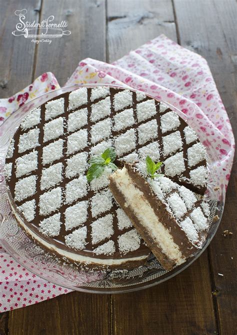 Torta Fredda Cocco E Cioccolato Senza Cottura Veloce