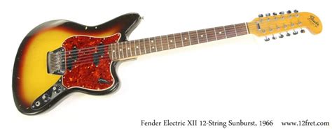 Fender Electric Xii 12 String Sunburst 1966 The Twelfth Fret