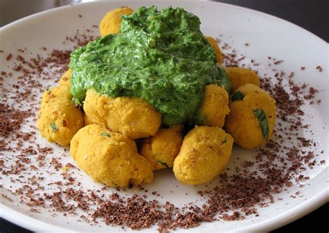 Raw Sweet Potato Gnocchi With Pesto The Rawtarian