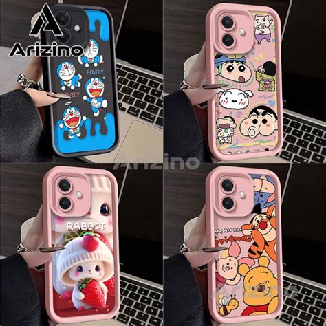 เคส Infinix Hot 50i Smart 9 Smart 9 HD เรยบงายการตนนารกตวละครเคลอนไหวกนตกเคสโทรศพท