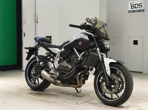 Купить б у Yamaha MT 07 FZ 07 инжектор 5 передач в Санкт Петербурге белый naked bike 2014