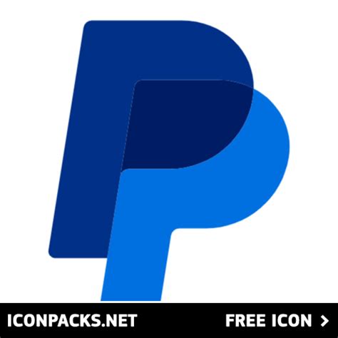 Free Paypal Logo Blue Symbol SVG, PNG Icon. Download Image.