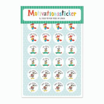 Motivationssticker - Partyzubehör online kaufen für Kindergeburtstage ...