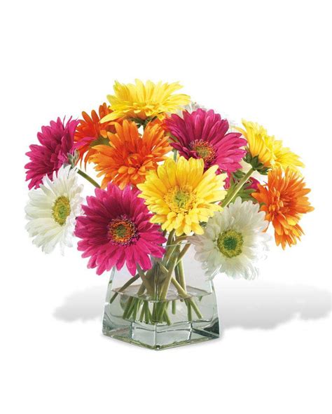 Gerbera Daisy Silk Bouquet - Flower Shop Lilac