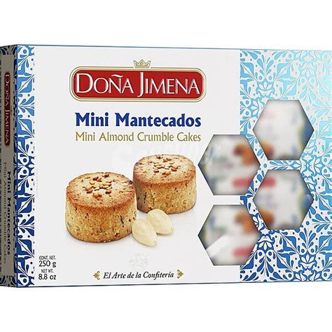 Doña Jimena mini mantecados estuche 250 g