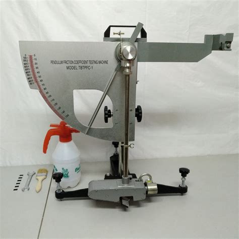 Tbtpfc 1 Pendulum Skid Resistance And Friction Coefficient Tester