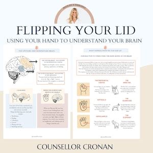 Flipping Your Lid Infographic Handout For Emotional Intelligence Self