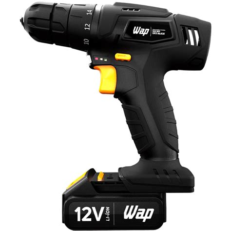 Wap Parafusadeira E Furadeira À Bateria 12v Bpf-12k3 - Parafusadeira e Furadeira a Bateria 12V