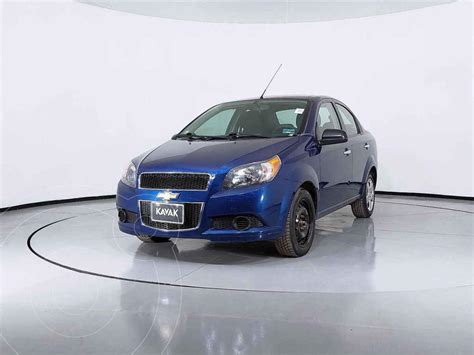 Chevrolet Aveo Lt Usado Color Azul Precio