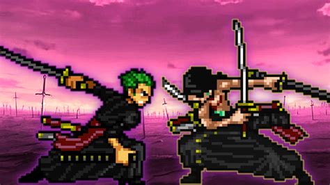 Zoro Onigashima V Op Vs Zoro Oni Op In Jump Force Mugen Youtube