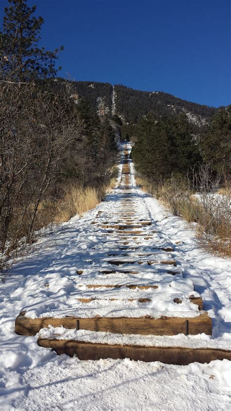 Manitou Incline Trail. Manitou Springs, Colorado Manitou Springs ...