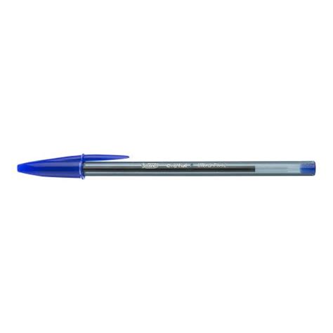 Buy Bic Cristal Ballpoint Pens Ultra Fine 0 7mm Blue Pack Of 20