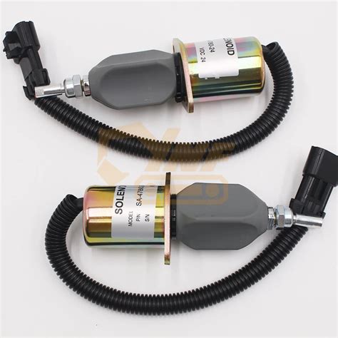 Engine Fuel Stop Solenoid 99453479 For Ex215 Excavator Parts 24V