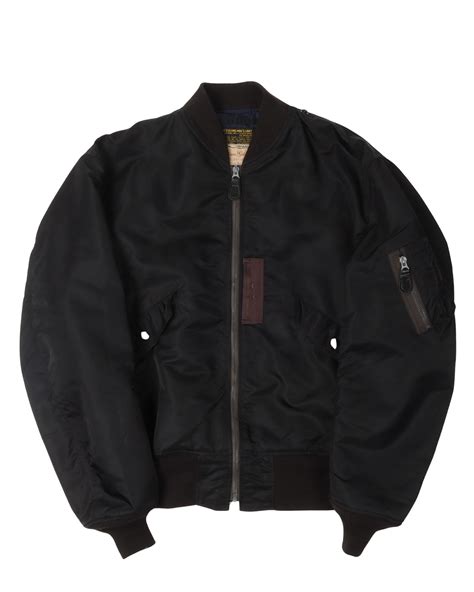 Buzz Ricksons William Gibson Ma 1 Bomber Jacket