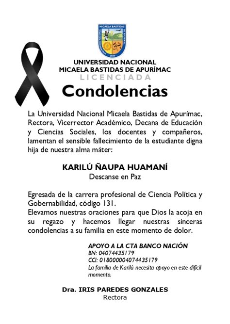 Modelo Carta Formal De Condolencias Por Fallecimiento Modelo De Informe Hot Sex Picture