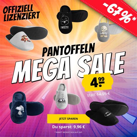 Pantoffeln im Sale für nur 4 99 bei Sportspar MyTopDeals